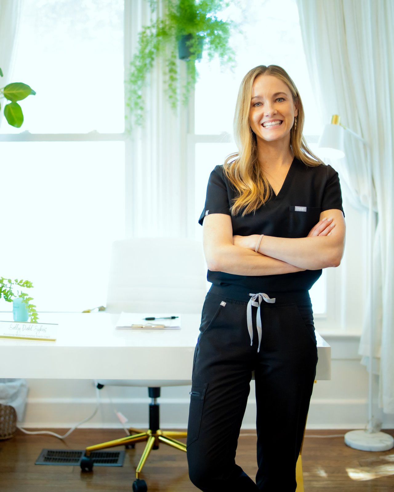 Solo provider in her practice